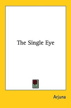portada the single eye (in English)