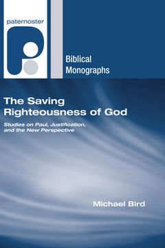 portada The Saving Righteousness of God (en Inglés)