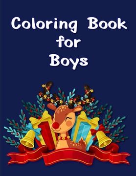 portada Coloring Book for Boys: Children Coloring and Activity Books for Kids Ages 2-4, 4-8, Boys, Girls, Fun Early Learning
