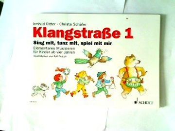 portada Klangstraße 1 - Kinderheft: Mit Elterninformationen, Anwesenheitsheft und Arbeitsblättern. Kinderheft: (en Alemán)
