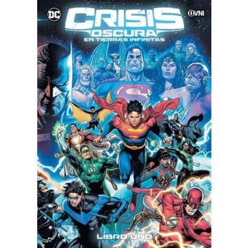 portada Comics dc Liga de la Justicia Crisis Oscura vol 1 Ovni