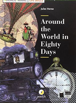 portada Around the World in Eighty Days+Cd Life Skill (en Inglés)