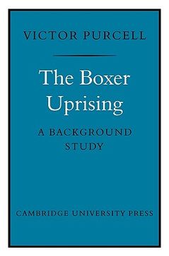 portada The Boxer Uprising: A Background Study (in English)