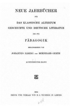 portada Neue Jahrbucher fur Pädagogik (en Alemán)