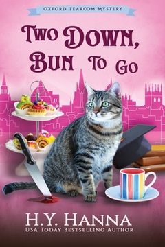 portada Two Down, Bun To Go (LARGE PRINT): The Oxford Tearoom Mysteries - Book 3 (en Inglés)