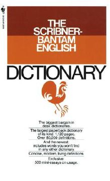 the scribner-bantam english dictionary