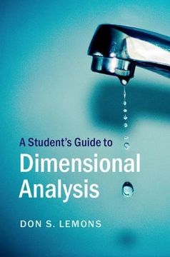 portada A Student's Guide to Dimensional Analysis (in English)