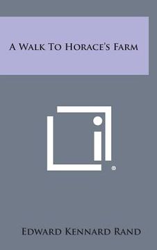 portada A Walk to Horace's Farm (en Inglés)