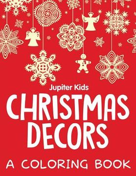 portada Christmas Decors (A Coloring Book) (en Inglés)