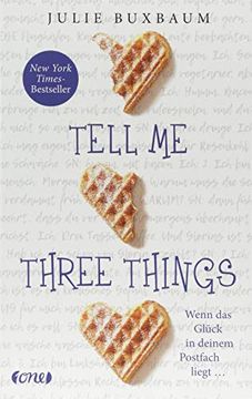 portada Tell me Three Things: Wenn das Glã¼Ck in Deinem Postfach Liegt. (in German)