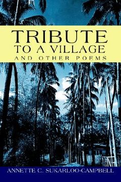 portada tribute to a village: and other poems