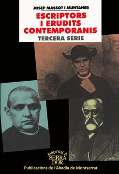 portada Escriptors i Erudits Contemporanis. Tercera Sèrie (in Catalá)