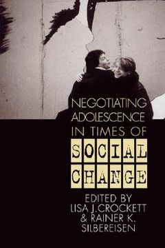 portada Negotiating Adolescence in Times of Social Change (en Inglés)