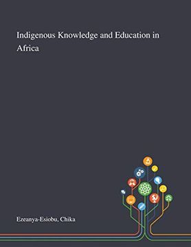 portada Indigenous Knowledge and Education in Africa (en Inglés)