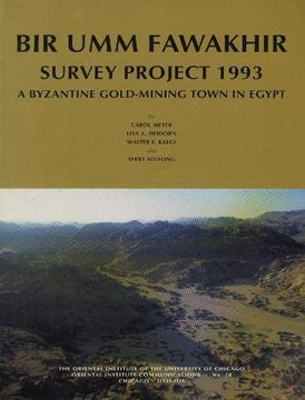 portada Bir Umm Fawakhir Survey Project 1993: A Byzantine Gold-Mining Town in Egypt