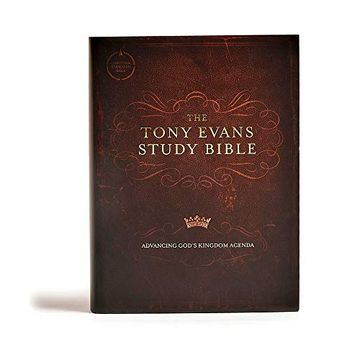 portada Csb Tony Evans Study Bible, Hardcover: Study Notes and Commentary, Articles, Videos, Easy-To-Read Font 