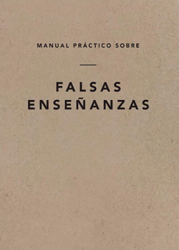portada Manual Práctico Sobre Falsas Enseñanzas, Spanish Edition (in Spanish)
