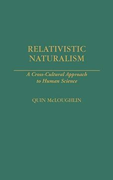 portada Relativistic Naturalism: A Cross-Cultural Approach to Human Science (in English)