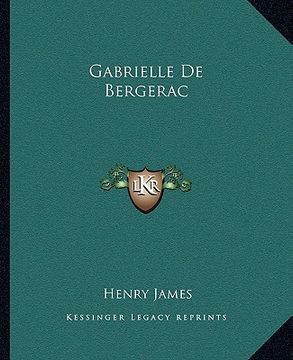 portada gabrielle de bergerac (en Inglés)