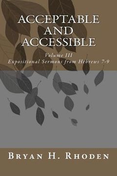 portada acceptable and accessible (en Inglés)