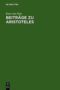 portada beitrage zu aristoteles (en Inglés)