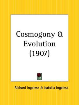 portada cosmogony and evolution (en Inglés)