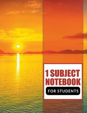 portada 1 Subject Notebook For Students (en Inglés)