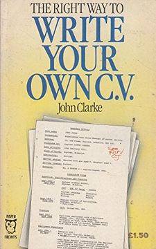 portada Write Your own C. V. (Paperfronts Series) (en Inglés)