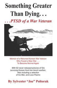portada Something Greater Than Dying: PSTD of a War Veteran (en Inglés)