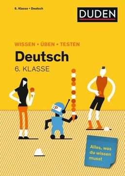 portada Wissen? Üben? Testen: Deutsch 6. Klasse (en Alemán)