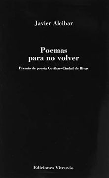 portada Poemas Para no Volver (in Spanish)