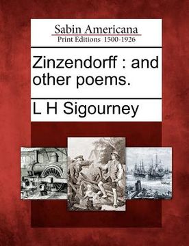 portada zinzendorff: and other poems. (en Inglés)