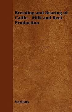 portada breeding and rearing of cattle - milk and beef production (en Inglés)