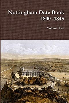 portada Nottingham Date Book 2. 1800 -1845 (en Inglés)