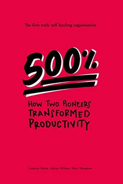 portada 500%: How two Pioneers Transformed Productivity - the First Truly Self-Leading Organisation (in English)