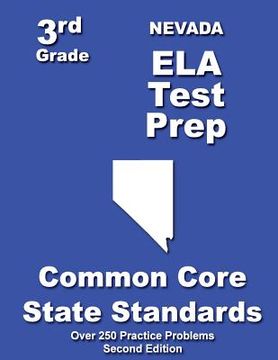 portada Nevada 3rd Grade ELA Test Prep: Common Core Learning Standards