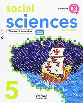 portada Think Do Learn Social Science 5th Primary Activity Book Module 3 Amber
