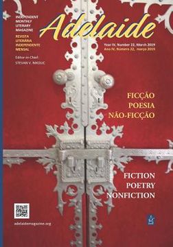 portada Adelaide: Independent Literary Magazine No.22, March 2019 (en Inglés)