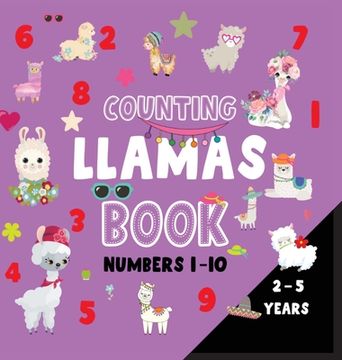 portada Counting llamas book numbers 1-10 (en Inglés)