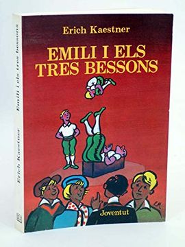 portada Emili i els Tres Bessons (Erich Kaestner) Joventud, 1986. Cat. Ofrt