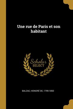 portada Une rue de Paris et son Habitant (in French)