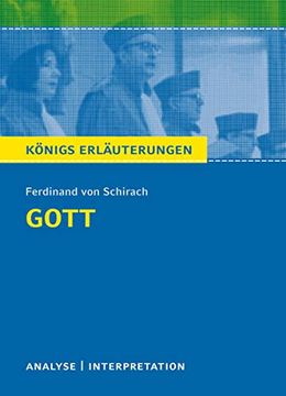 portada Gott von Ferdinand von Schirach. (en Alemán)