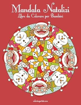 portada Mandala Natalizi Libro da Colorare per Bambini