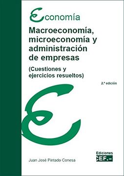 portada Macroeconomía, microeconomía y  Administración de empresas (cuestiones y ejercicios resueltos)