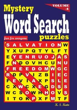 portada Mystery Word Search Puzzles, Volume 4 (en Inglés)