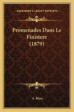 portada Promenades Dans Le Finistere (1879) (en Francés)