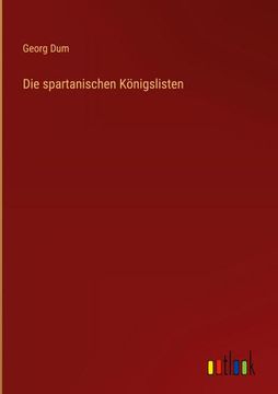 portada Die spartanischen Königslisten (en Alemán)