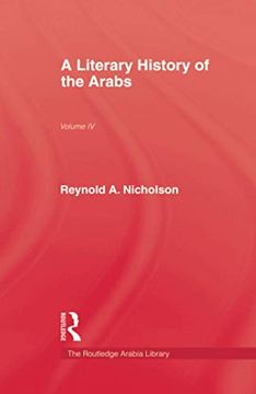 portada A Literary History of the Arabs (en Inglés)
