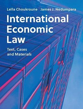 portada International Economic Law: Text, Cases and Materials 