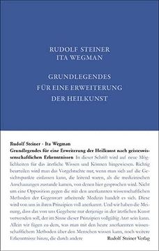 portada Grundlegendes für Eine Erweiterung der Heilkunst Nach Geisteswissenschaftlichen Erkenntnissen (en Alemán)